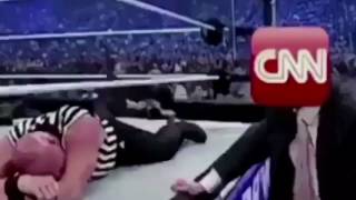 Donald Trump volvió a atacar a la CNN con un video que se hizo viral