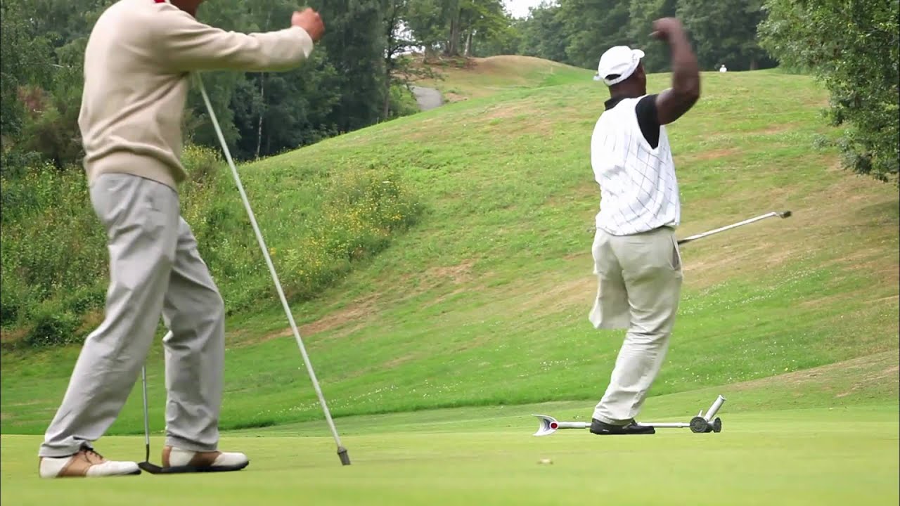 Portrait of One-Legged Golf Pro: Manuel de los Santos