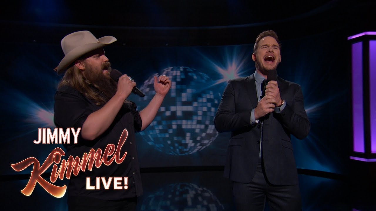 Guest Host Chris Pratt & Chris Stapleton Sing “(I’ve Had) The Time of My Life”