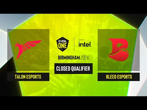 Dota2 - Talon Esports vs Bleed Esports - Game 1 - ESL One Birmingham 2024 - CQ - SEA