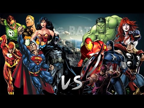Los Vengadores vs La Liga de la Justicia. Épica Batalla Final de Rap del Frikismo | Keyblade & Otros
