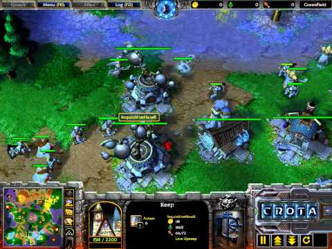 Hawk (HU) vs Pornosonik (NE) - G2 - WarCraft 3 - WC296