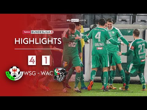 tipico Bundesliga, 10. Runde: WSG Tirol  - Wolfsberger AC 4:1