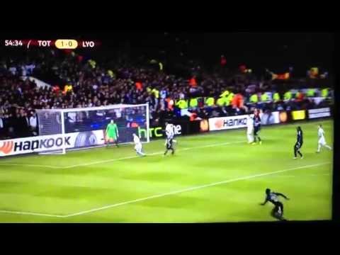 Samuel Umtiti goal vs Tottenham AMAZING VOLLEY