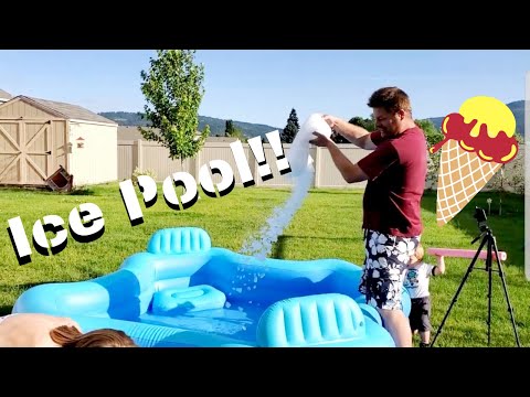 Ice Pool Challenge on our Anniversary!