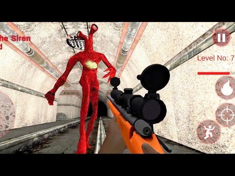 || Siren Head Scary Pipe Head 3D Android Full Gameplay