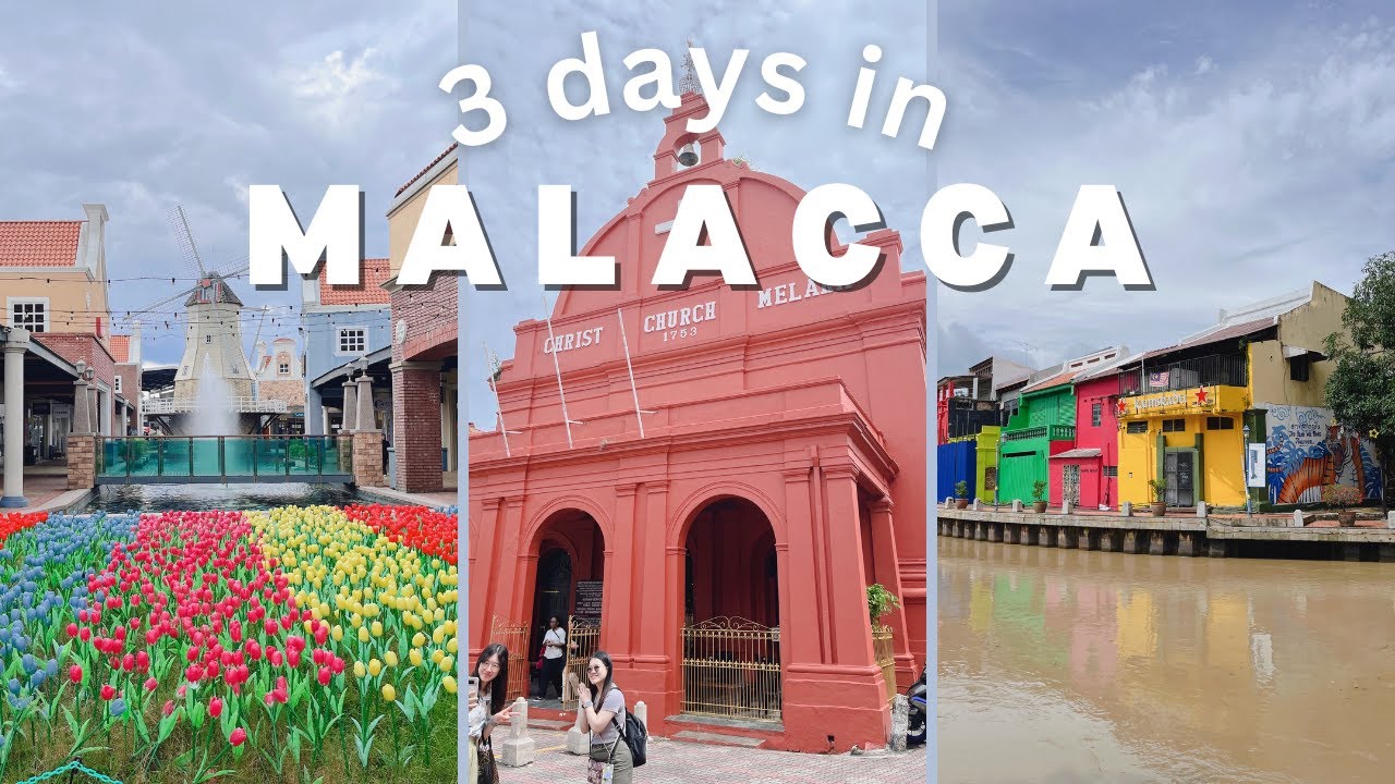 3 Days in Melaka Vlog | Cafes, Street Food, Jonker Walk 2025