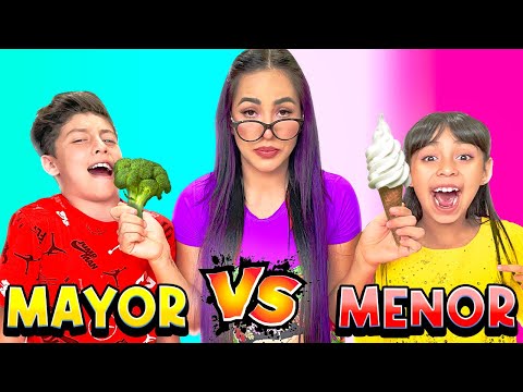 HERMANO MENOR VS HERMANO MAYOR 👧🏻👦🏻 | Karla Bustillos