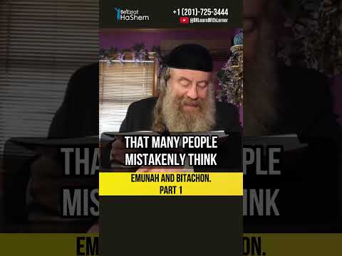 1️⃣ Emunah and Bitachon 💡 Trusting Hashem in Every Detail of Your Life #shorts #Torah