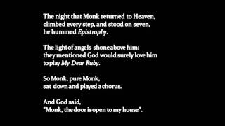 The night that Monk returned to Heaven