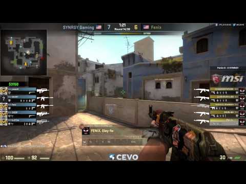 Fenix vs SYNRGY Game 1 (CEVO-P CS:GO Season 7) - Misled & p0stpwned