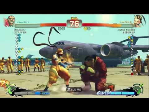 Iyo [Ibuki] vs - R - [Balrog] SSF4 Japanese Online Ranked Matches - Xbox Live