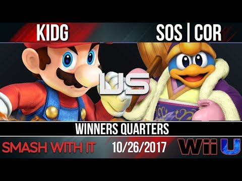 SWI 100 - KidG (Mario) vs. SOS | Cor (King Dedede) - Winners Quarters - Smash Wii U