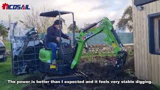 Nicosail OKW12Q mini excavator for sale - Image 4 | Machineryline PH New Nicosail OKW12Q mini excavator | Image 4 - Machineryline
