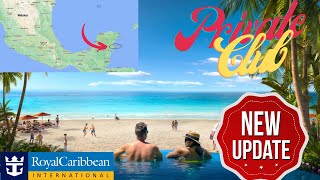 Royal Caribbean: Another PRIVATE BEACH CLUB: COZUMEL!