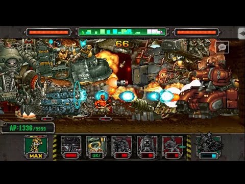 [HD]Metal slug defense. WIFI!  REBEL BOSS  Deck [2 VS 2]!!! (1.39.0 ver)