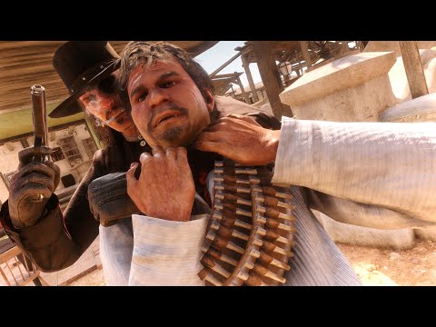 Jack Marston Brutal Combat and Quickdraws | Red Dead Redemption 2 Modded Gameplay - No Deadeye PC