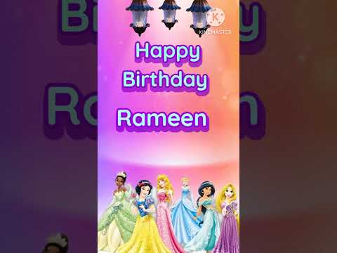 Happy birthday 🎂 Rameen |New theme 🥳 Celebrate 🎉 your special day #birthday#status #wishes#gif