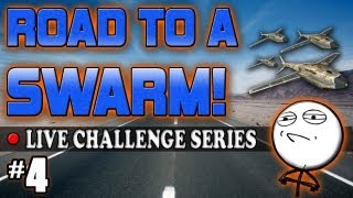 Road to a Swarm! Ep. 4 - I Hate this Map!!! (Black Ops 2 Live Challenge)