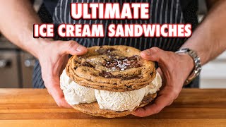Best Ice Cream Sandwiches Completely From Scratch (2 Ways)