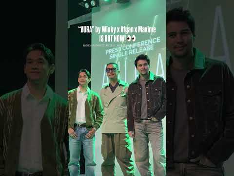 RELEASE SINGLE \AURA\ #winkywiryawan #maximebouttier #afghan #lunamaya #lunamaxime #aura