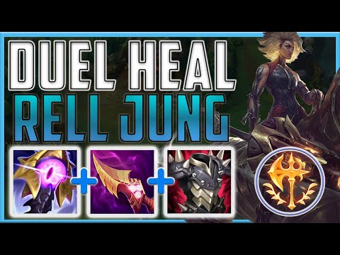 TURN RELL INTO A HEALING DUELIST JUNGLER AFTER HER MIDSCOPE UPDATE!! - Rell Jungle | Season 13 LoL