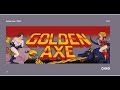 Golden Axe 1989 Arcade Full Game With Commentary Sega Retro Arcade Classics