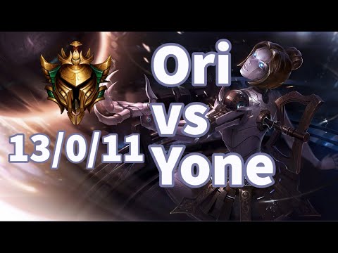 Live VOD Review - Orianna vs. Yone - 13/0/11 Victory