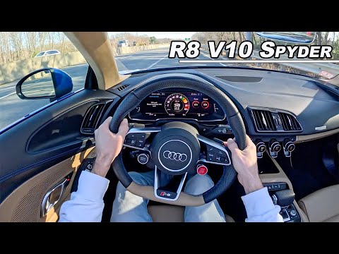 2018 Audi R8 V10 Spyder - Living with a 5.2L Super Car Symphony (POV Binaural Audio)