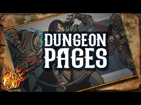 Dungeon Pages #1 - Lángoló Kockák