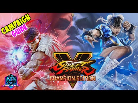 Epic Fights From the Streets to Your Tables - Street Fighter V Champion Edition Legends Guide