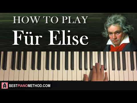 COMMENT JOUER - « Pour Élise » de Beethoven (Tutoriel de piano)