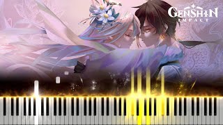 Download lagu ｢Lover's Oath (FULL)｣ - Genshin Impact OST Piano Cover [Sheet Music] mp3