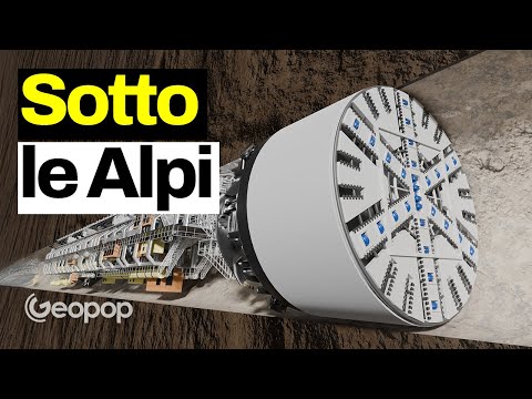 We literally entered the Alps to show you the excavations of the Brenner tunnels