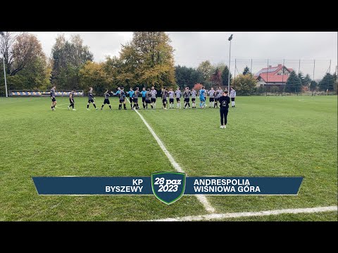 KP Byszewy - Andrespolia Wiśniowa Góra ● 0 - 5 ● Skrót ● Klasa A 2023/24