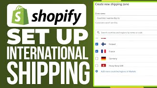 How to Set Up International Shipping on Shopify In 2024 (Ship Internationally)