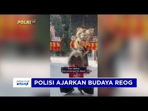 AIPTU AGUS SUBEKTI AJARKAN REOG SECARA GRATIS