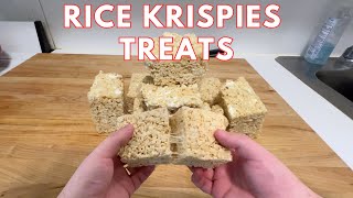 Home-Made Rice Krispies Treats Are SO Easy And SO Delicious