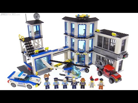 🔄 LEGO City 2017 Police Station review 👮 60141 re upload