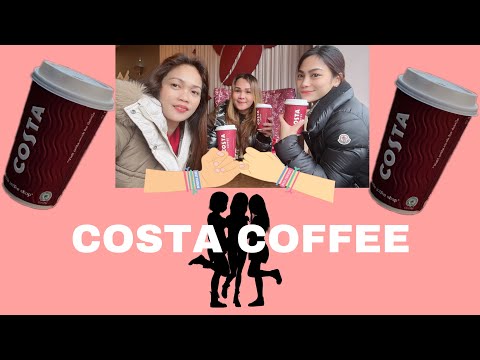 CAFÉ COSTA COM MEUS AMIGOS ViennaVlog.