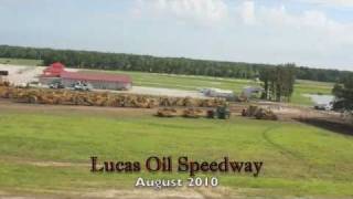 preview picture of video 'Lucas Oil Speedway Construction'
