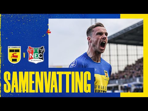 Samenvatting SC Cambuur - N.E.C. (1-2)