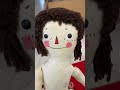 Opening this Raggedy Ann doll by my friend Jonathan Green made me cry today. #shorts