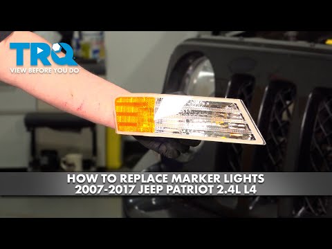 How to Replace Marker Lights 2007-2017 Jeep Patriot 2.4L L4