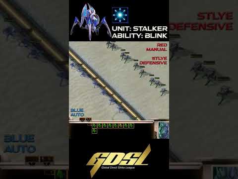 Stalkers: Manual Control vs Auto-Cast - Part 1! What is better? StarCraft 2 Arcade: Direct Strike