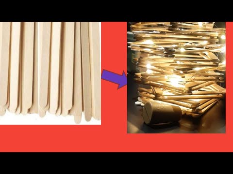 Best Icecream Sticks Light | Wall Hanging Craft | decorative lights