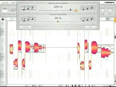 Celemony "Melodyne" | Pitch Correction, Modulation