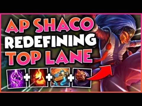 AP SHACO REWORK REDEFINING TOP LANE!