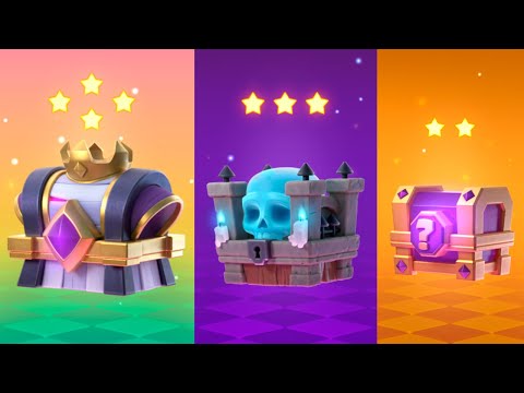 Open ALL NEW CHESTS [OVER 100 chests] in Clash Royale