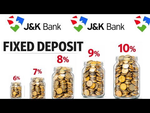 JK bank Fixed deposit scheme interest rate 2026 | JK bank FD interest rate | benefits | returns 